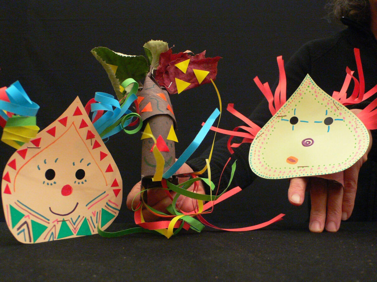 Titelles del taller de castanyada de pengim-penjam titelles